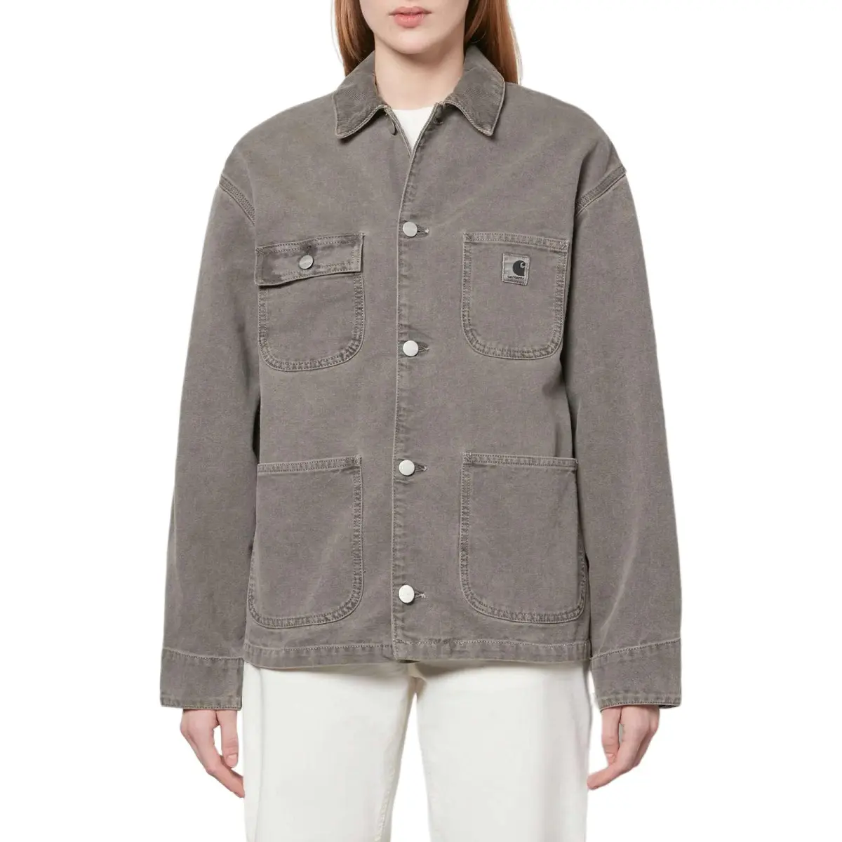 Carhartt WIP Denim Jacket Unisex Gray
