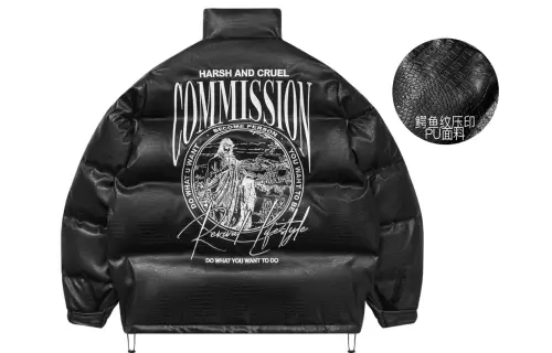 HARSH AND CRUEL Puffer Jacket Unisex