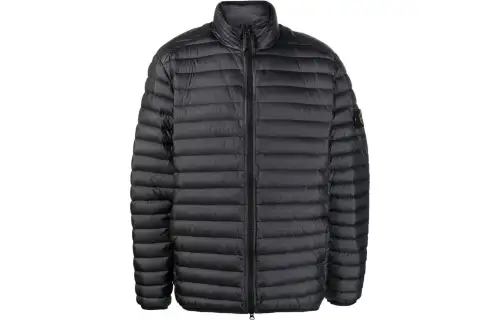 Stone Island Compass-patch padded jacket