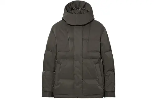 UNIQLO x JIL SANDER +J , Jil Sander Down Jacket Men's Olive Green