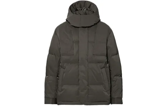 UNIQLO x JIL SANDER +J , Jil Sander Down Jacket Men's Olive Green