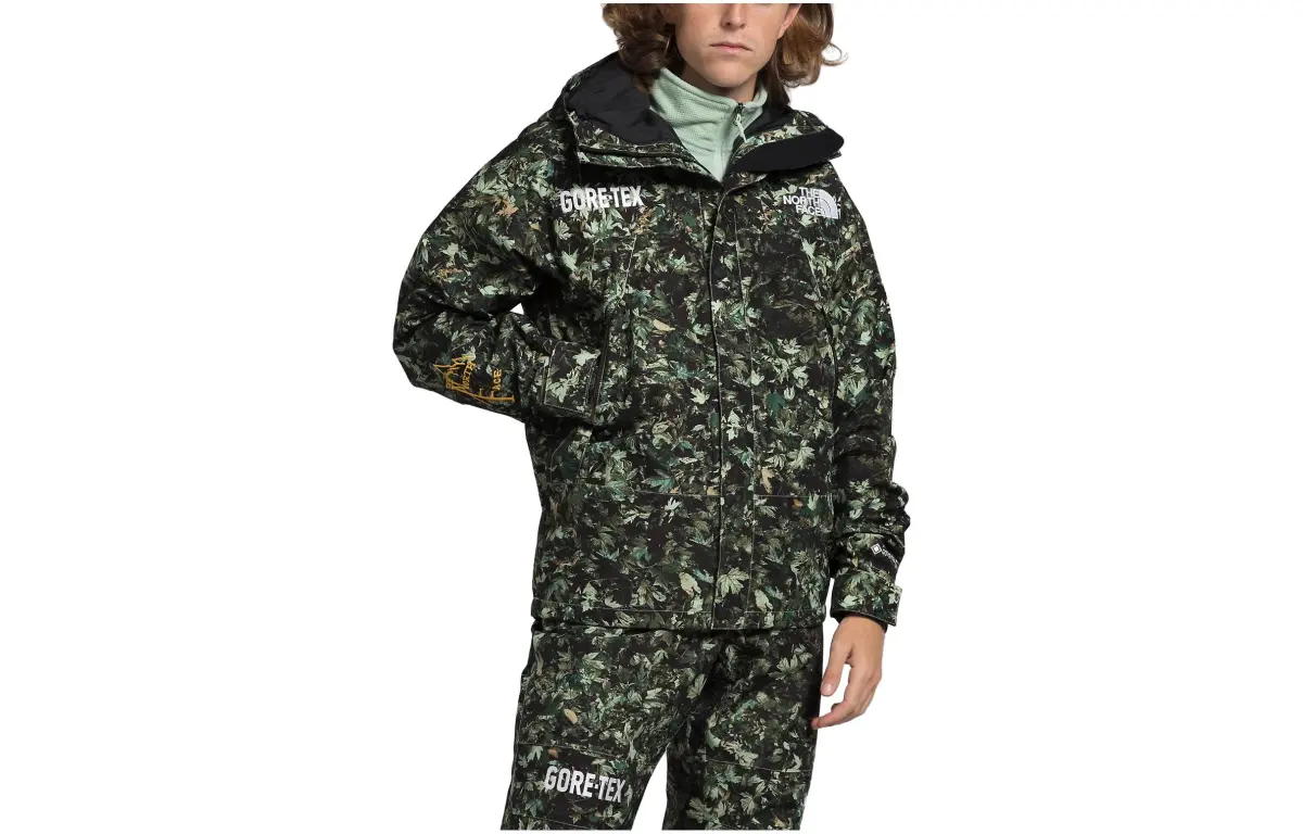 THE NORTH FACE Jackets Men's Olive Green Hooded Moderate Other