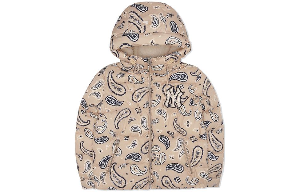 Куртка MLB Paisley Down Jacket (бежевая)