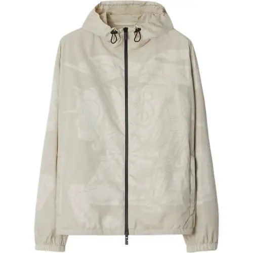 Burberry Ekd Lightweight Hooded Jacket