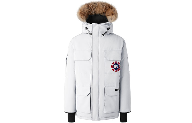 Куртка Canada Goose Expedition Fusion Fit (белая)