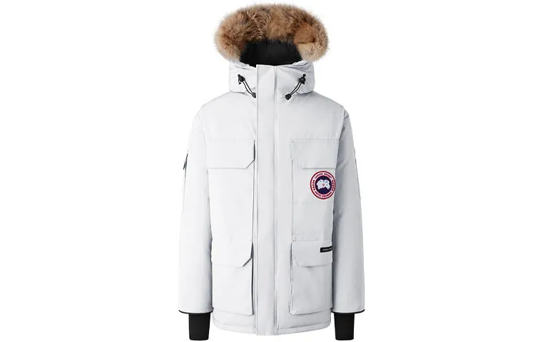 Canada Goose Expedition Collection Down Jacket Unisex White