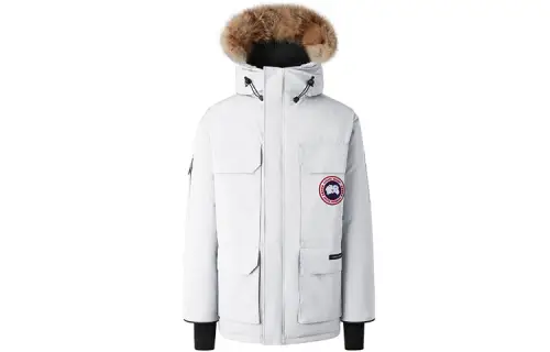 Canada Goose Expedition Collection Down Jacket Unisex White