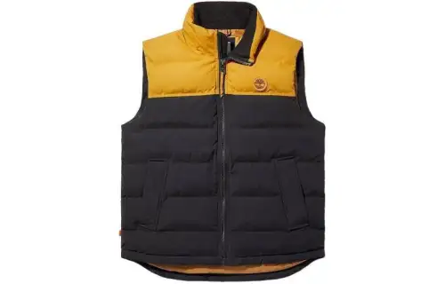 Timberland Vests Men's Yellow Stand Collar Moderate Other