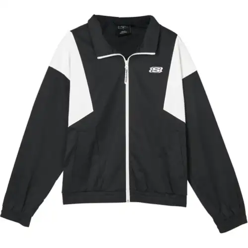 Skechers Jackets Men's Carbon Black/0018 Stand Collar Moderate Other