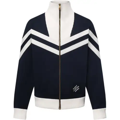 LOUIS VUITTON Knitted Cotton Sailor Blouson