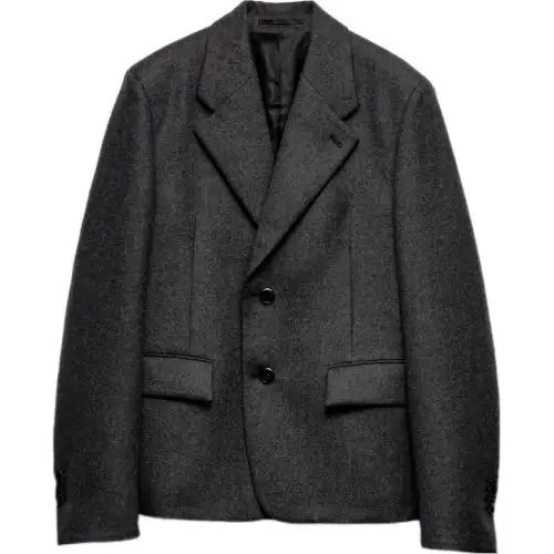 PRADA Single breasted Wool Jacket