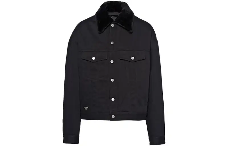 PRADA Bull Denim Blouson Jacket