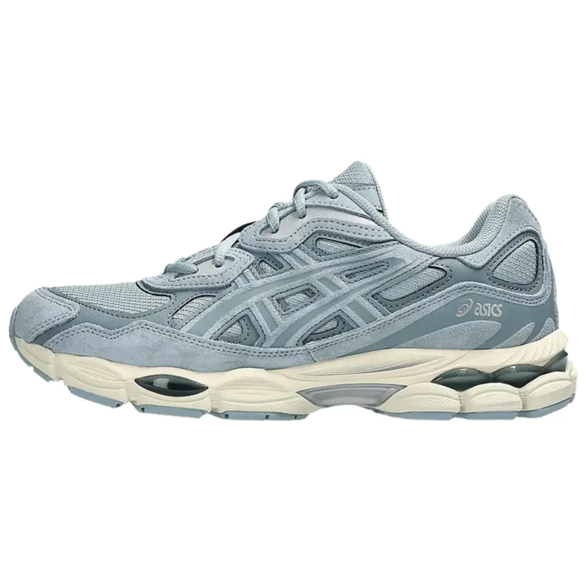 ASICS GEL NYC Comfortable Abrasion Resistant Low top Casual Running Shoes Unisex Gray