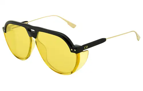DIOR Alloy Oval Sunglasses Unisex