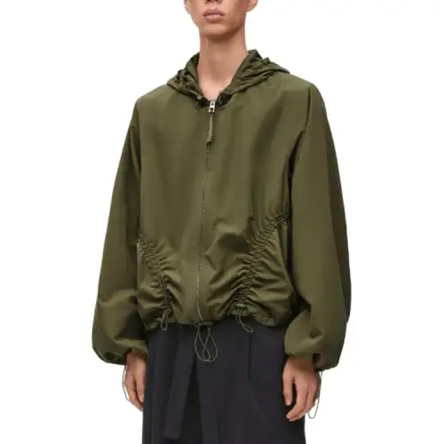 LOEWE Jackets & Coats Men's Olive Green