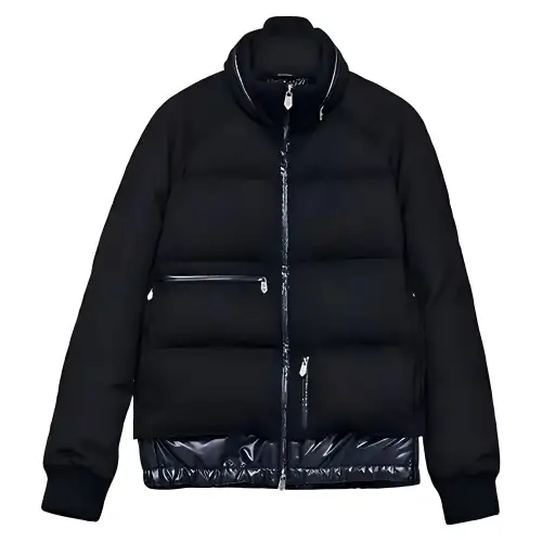 HERMES FW22 Puffer Jacket Men's Black