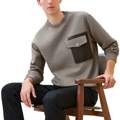 HERMES Sweatshirt Men's Peat Gray