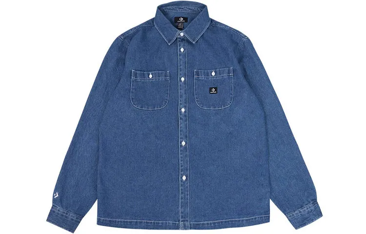 Converse FW23 Denim Jacket Men's Blue