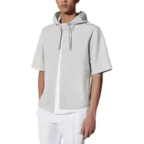 HERMES SS24 Jackets & Coats Men's Mist White