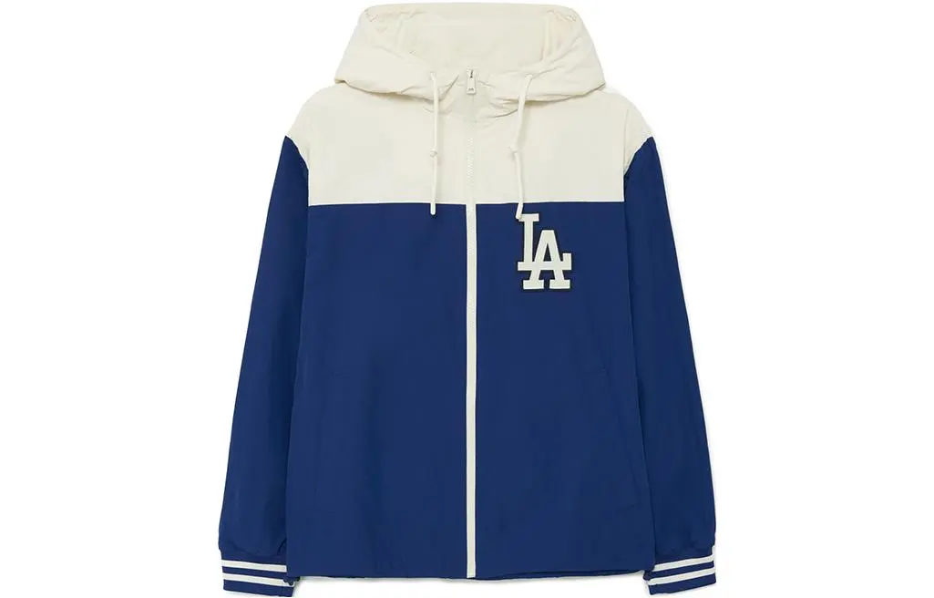 MLB Los Angeles Dodgers Jackets Unisex Hooded (Non-detachable) Moderate