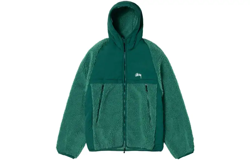 Stüssy Shearling Panelled Jacket
