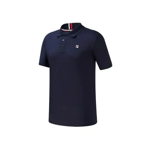FILA Polo Shirt Men's Royal Blue NV