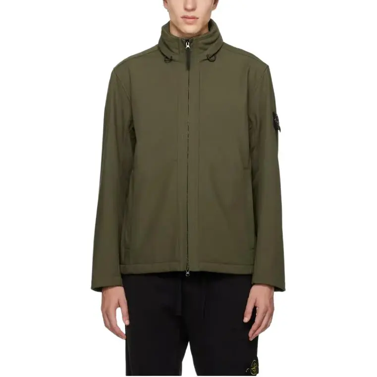 STONE ISLAND Jackets & Coats Men's Olive