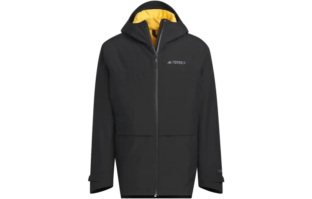 Adidas Terre Waterproof And Windproof Windbreaker Jacket Men's Black