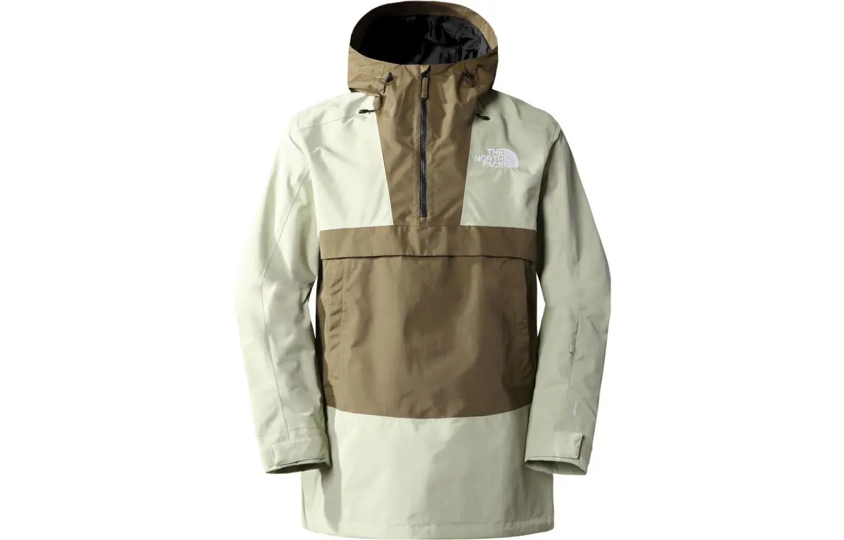 THE NORTH FACE Waterproof, Windproof, And Breathable Windbreaker Jacket Men's Tea Green