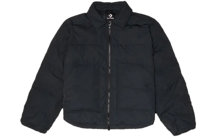 Converse Down Jackets Men's Black Lapel Moderate