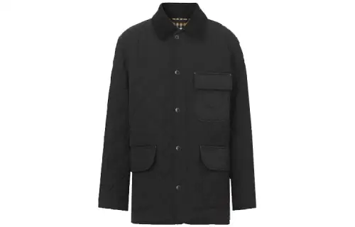 Burberry Puffer Jacket Men's Black