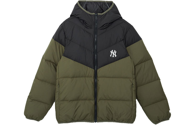 Куртка New Era MLB пуховик (черно-серый)