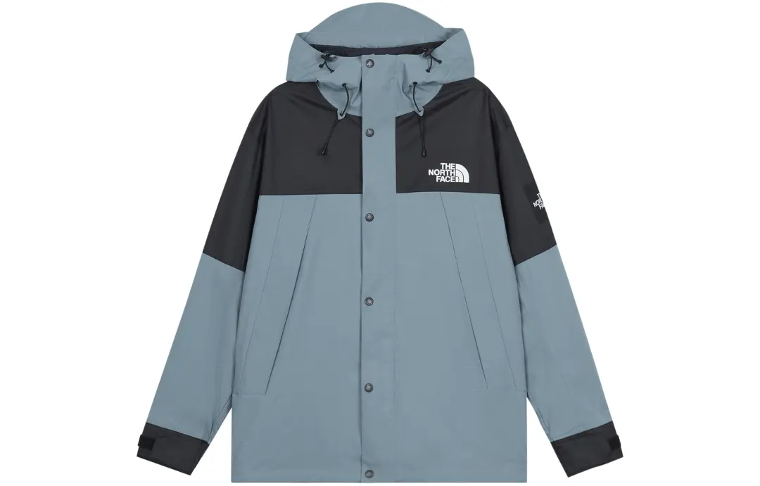 THE NORTH FACE 1990 Collection Windbreaker Jackets Unisex Blue Hooded Moderate