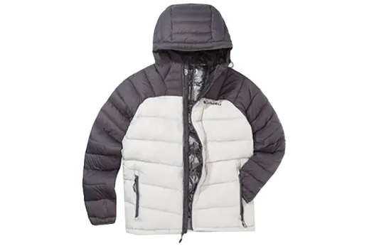 Columbia Omni Heat Down Jacket Men's White