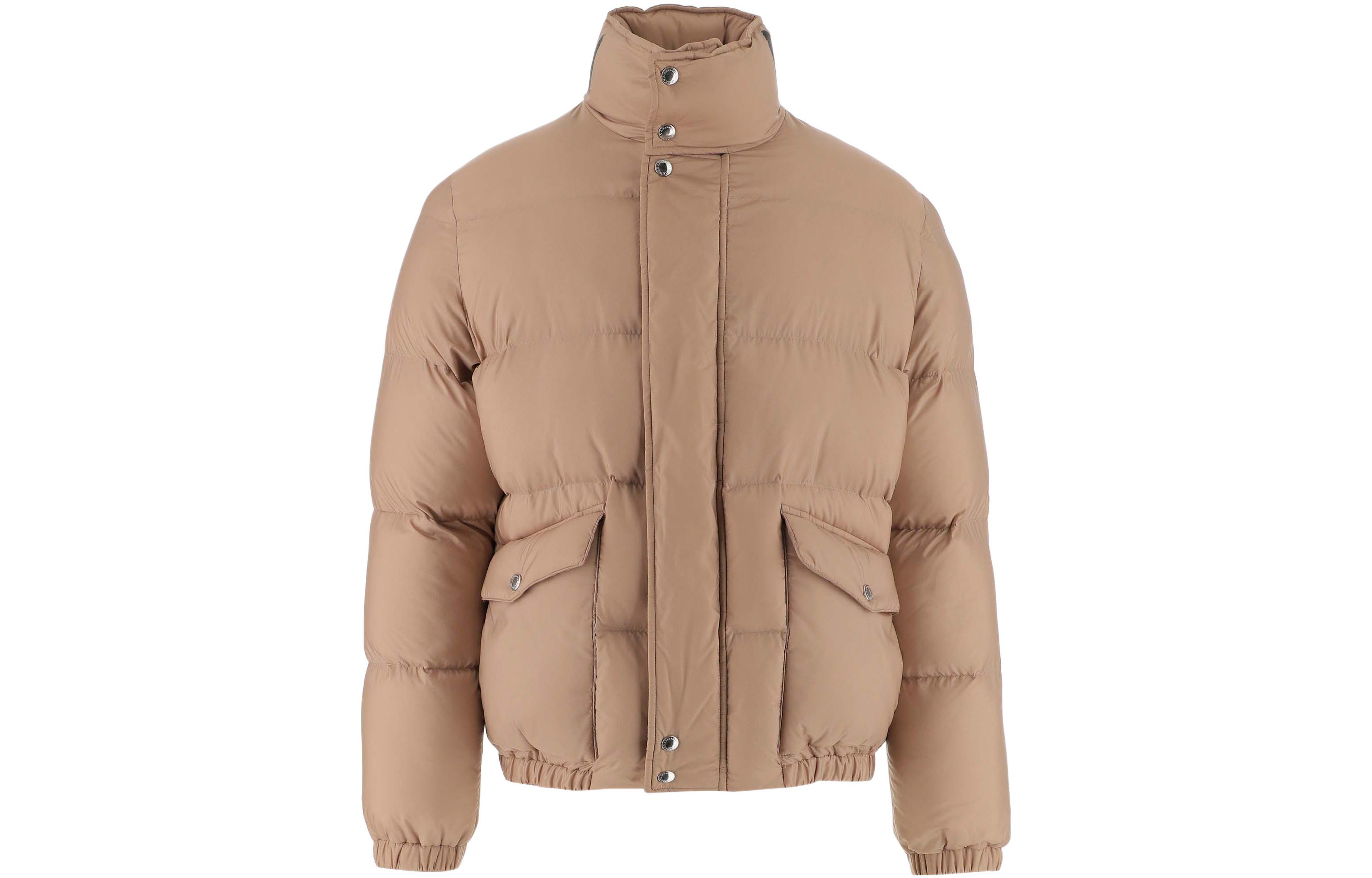 Мужская куртка Alexander McQueen Alexander McQueen FW22 logo (коричневый)