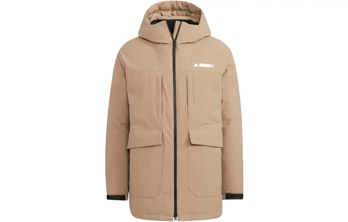 Adidas Down Jacket Unisex Brown