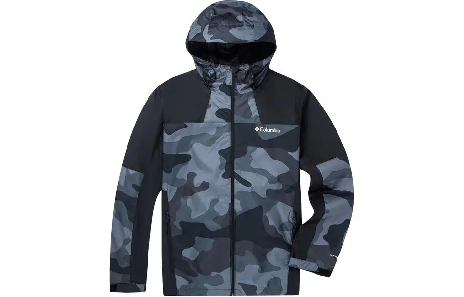 Columbia Waterproof Windproof Breathable Thermal Windbreaker Jacket Men's Black