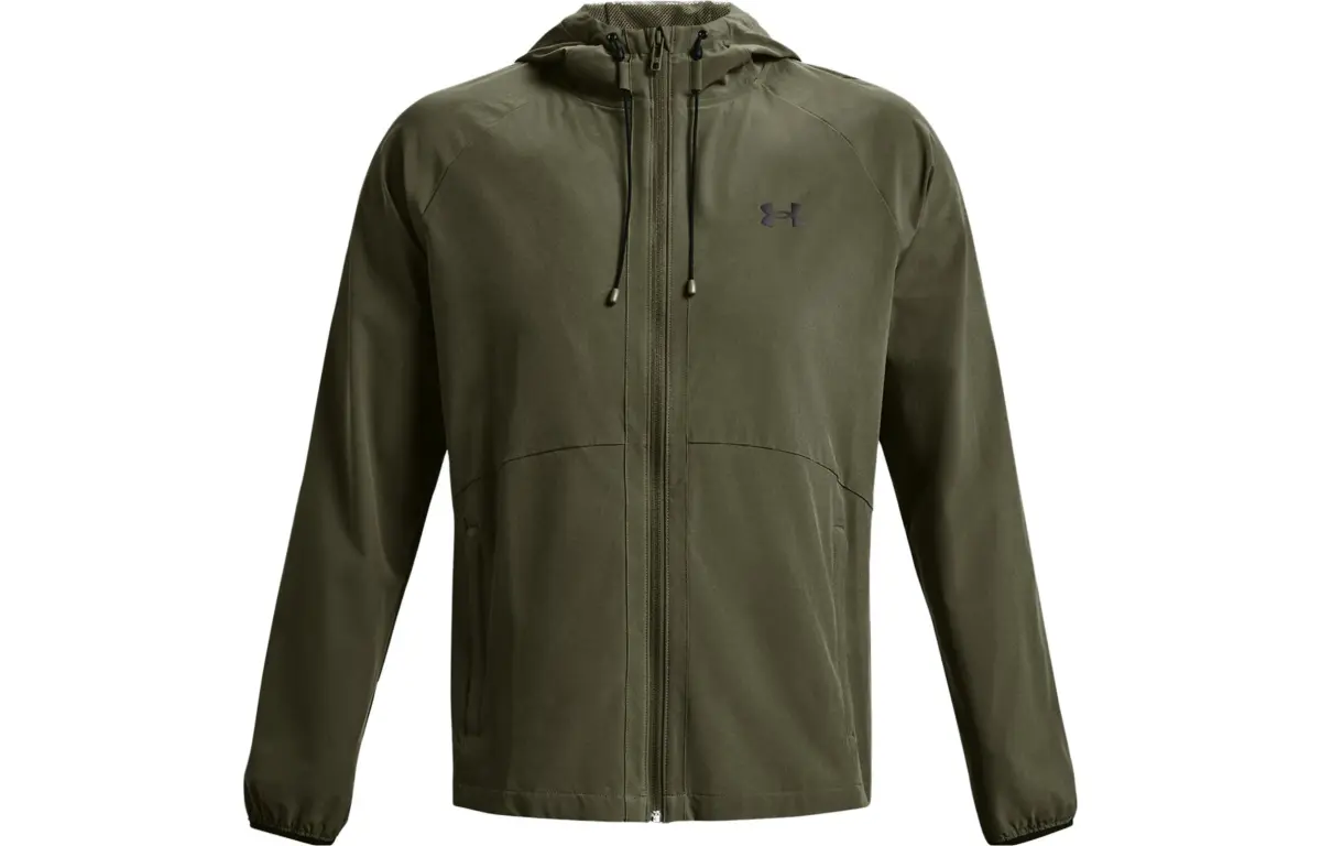 Under Armour Jackets Men's Olive Green Hooded Moderate Other