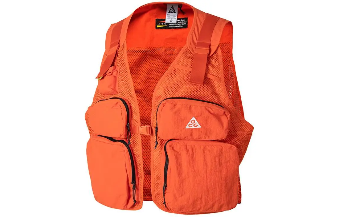 Nike Vests Men's Orange Moderate Workwear