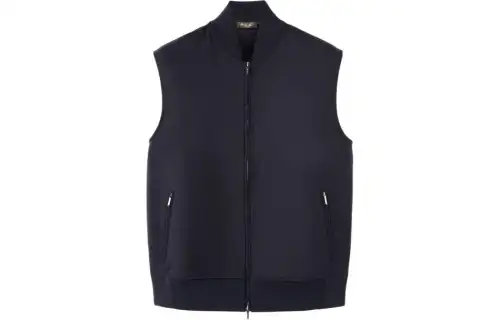Loro Piana Vest Men's Dark Blue