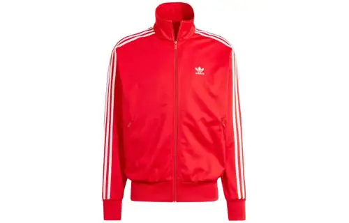 Adidas originals ADICOLOR CLASSICS FIREBIRD TRACK Three Stripes Logo Print Zipper Long Sleeve Jacket Men's