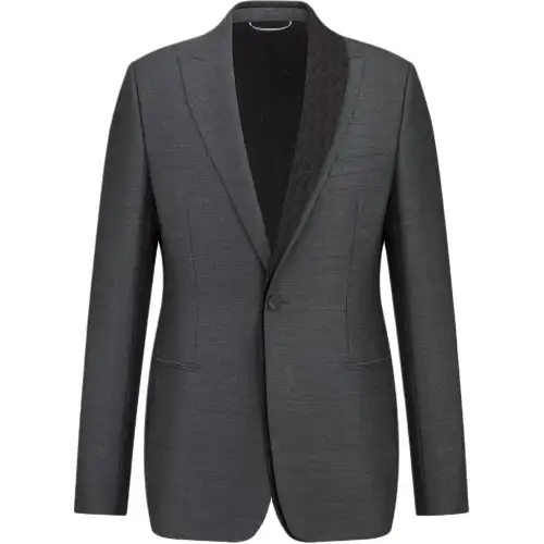 DIOR SS25 Business Suit Coat Men's Gray