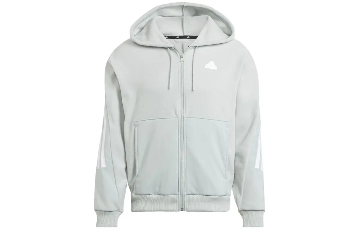 Adidas Jacket Men's Silver Gray