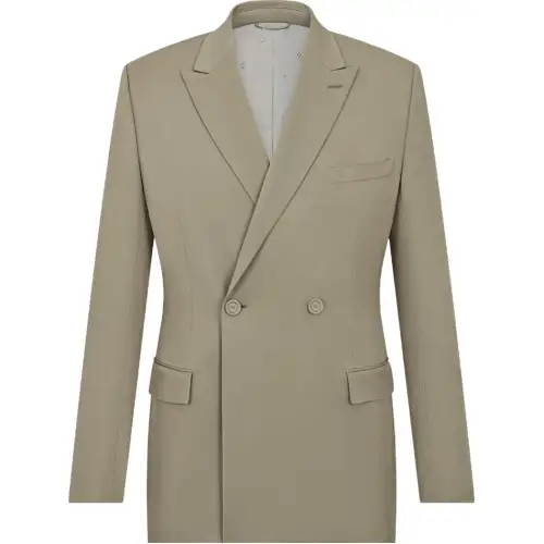 DIOR Business Suit Men's Gray Green