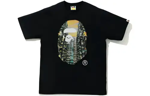 Bape Hong Kong 15th Anniversary Photo Ape Head Tee