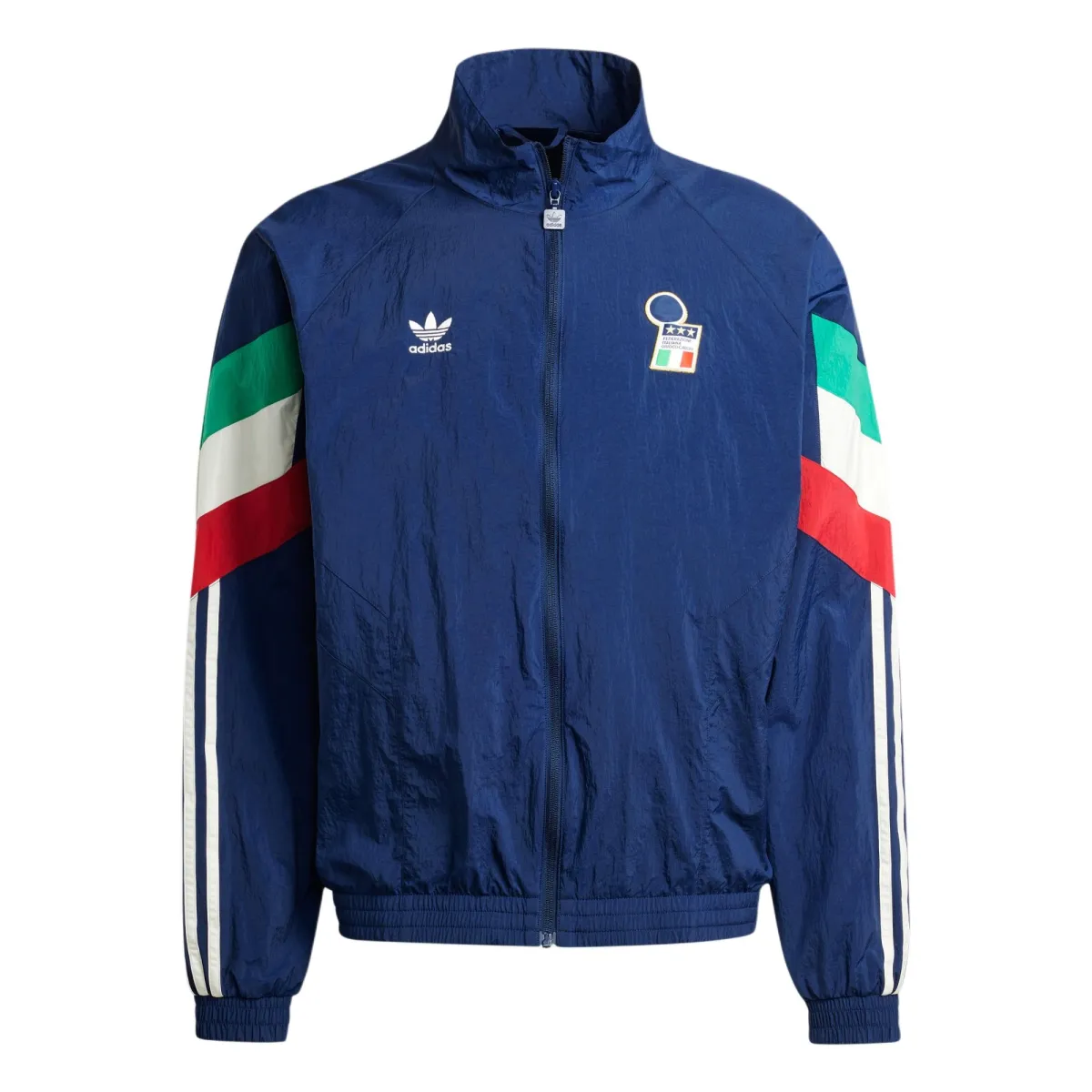 Adidas Italy UEFA European Championship Team Italy Track Top Jackets & Coats Men's Dark Indigo