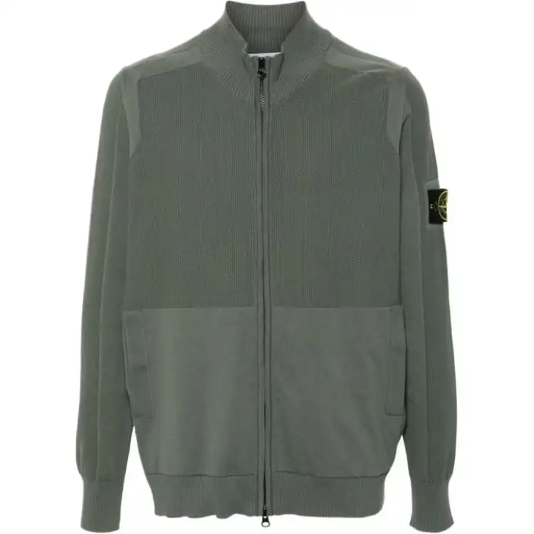 STONE ISLAND Compasse badge Knitted Cardigan