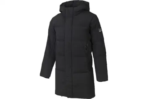 ANTA Variety Training Collection Down Jackets Men's Black Hooded Moderate