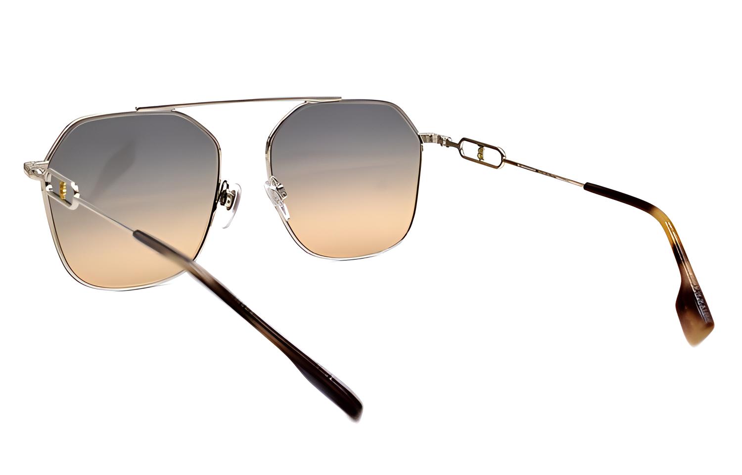 Женские очки Burberry B. MONOGRAM3124 (серебристый) — фото 3