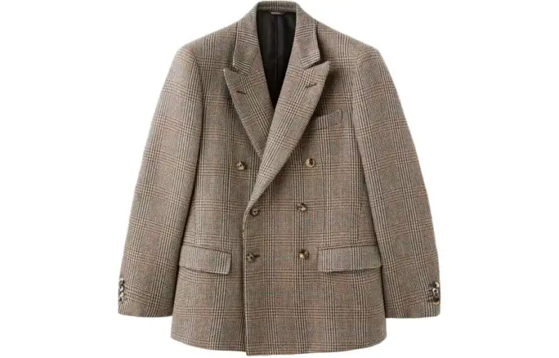 Loro Piana Milano Jacket Business Suit Coat Men's Earthy Brown